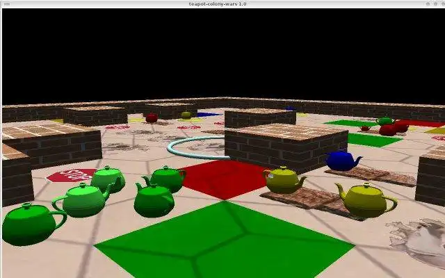 Download web tool or web app Teapot Colony Wars to run in Linux online