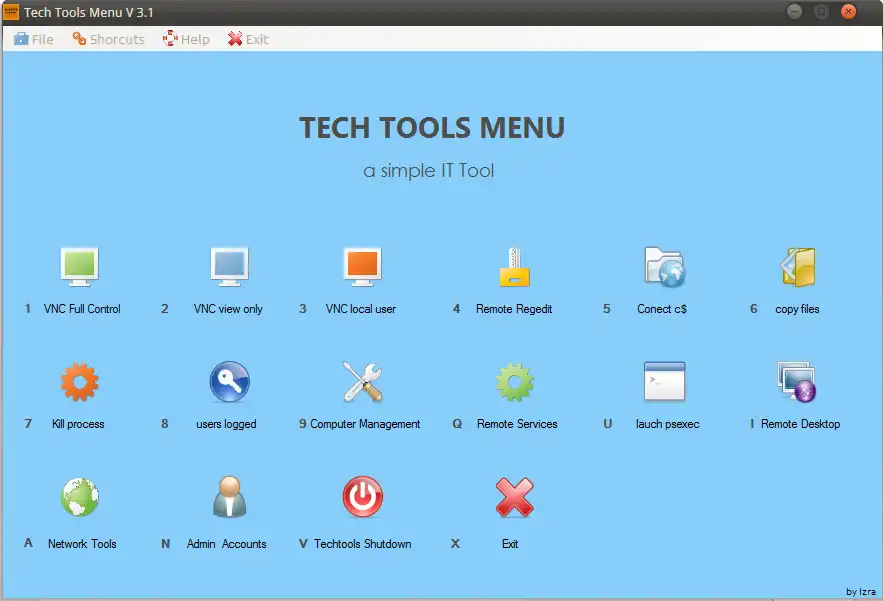 Download web tool or web app Tech Tools Menu