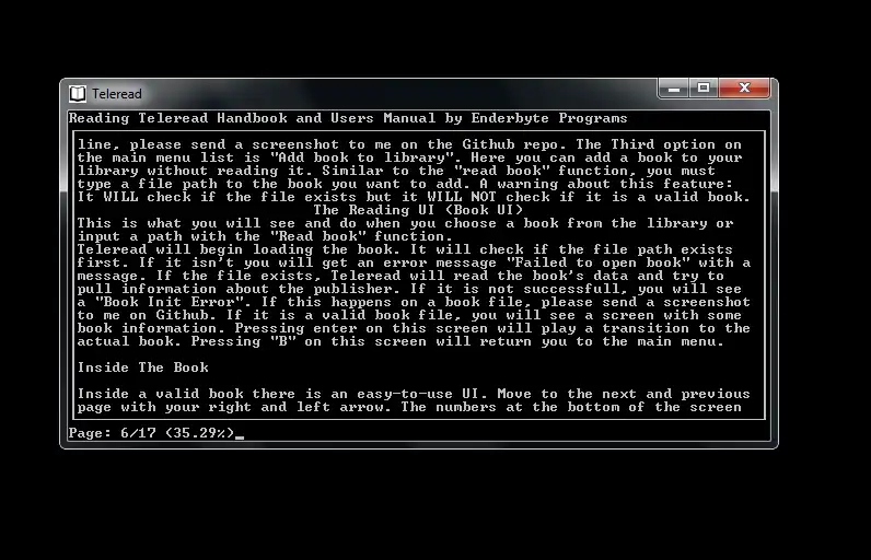 Descargar herramienta web o aplicación web Teleread