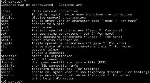 Tải xuống công cụ web hoặc ứng dụng web Telnet có hỗ trợ TLS (telnet-tls)