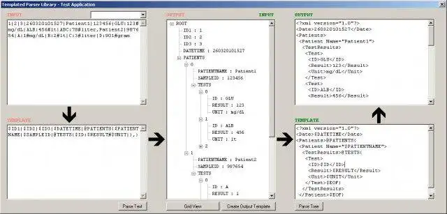 Download web tool or web app Templated Parser