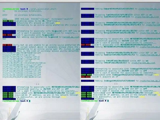 Télécharger l'outil Web ou l'application Web Tenacious WLAN Association Script