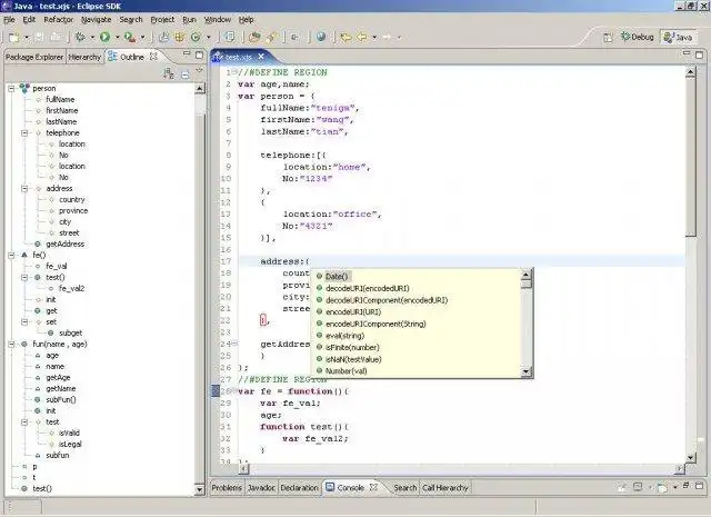 Download web tool or web app Teniga javascript editor