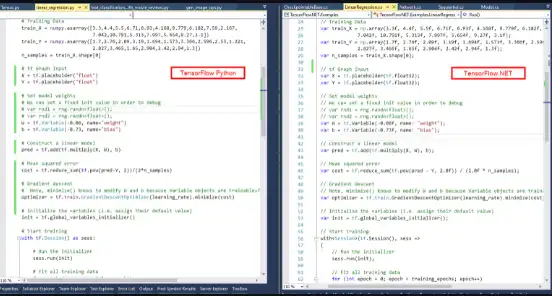 Web aracını veya web uygulamasını indirin TensorFlow.NET