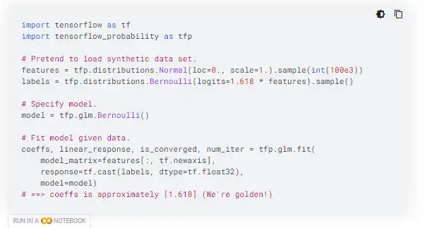 Download web tool or web app TensorFlow Probability