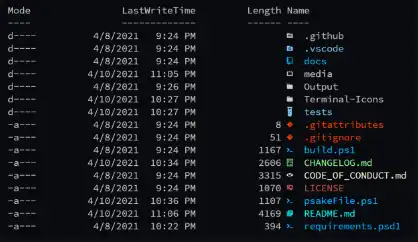 Télécharger l'outil Web ou l'application Web Terminal-Icons