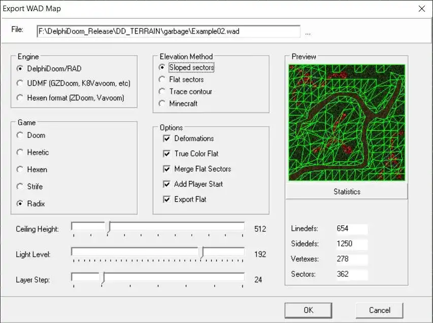 下载 Web 工具或 Web 应用程序 Terrain Generator