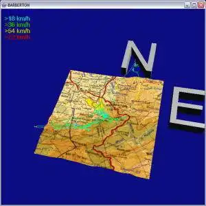 Laden Sie das Web-Tool oder die Web-App Terrain Track Thermal Data Displayer herunter, um es unter Windows online über Linux online auszuführen