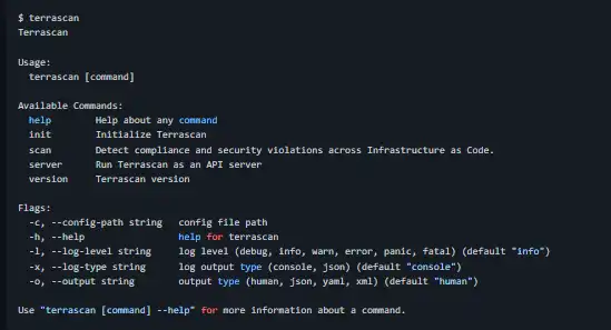 下载网络工具或网络应用 Terrascan