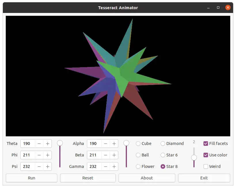 ابزار وب یا برنامه وب Tesseract Animator را دانلود کنید