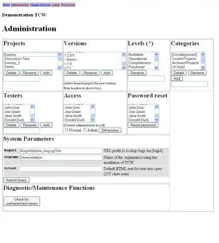 Download web tool or web app Test Case Web