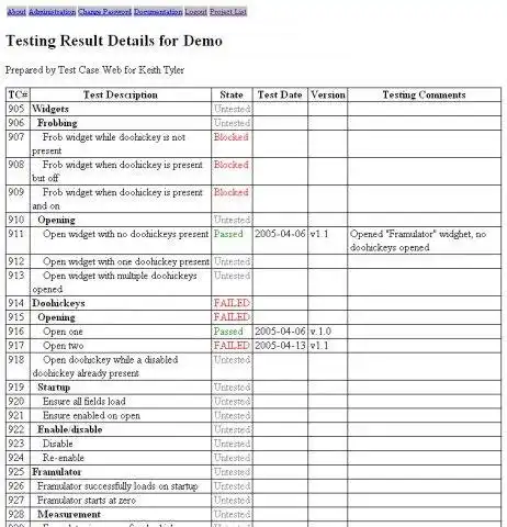 قم بتنزيل أداة الويب أو تطبيق الويب Test Case Web