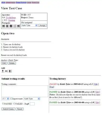 Download web tool or web app Test Case Web