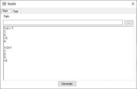 Загрузите веб-инструмент или веб-приложение TestKit