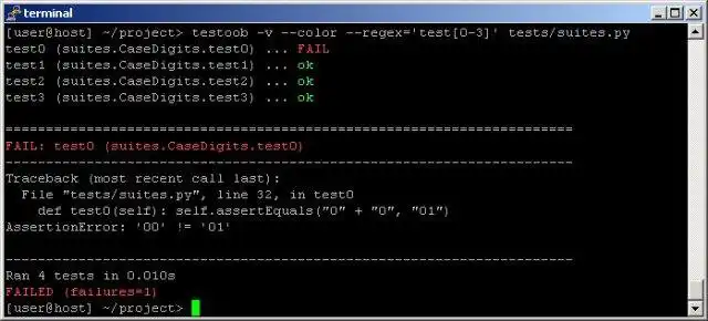 I-download ang web tool o web app Testoob: Python Testing Out Of (the) Box