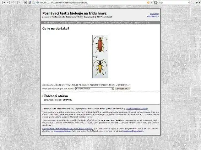 Download web tool or web app Testovač à la Ježísheck