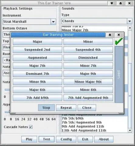 Web ツールまたは Web アプリ Tete Ear Training ソフトウェアをダウンロード