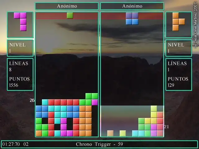 Завантажте веб-інструмент або веб-програму Tetris Unlimited для роботи в Linux онлайн