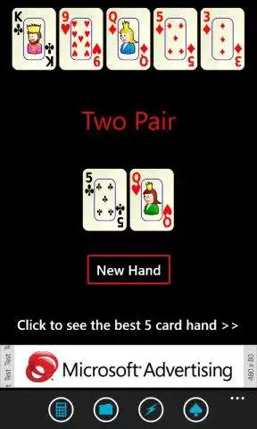 Download web tool or web app Texas Holdem Calculator to run in Windows online over Linux online