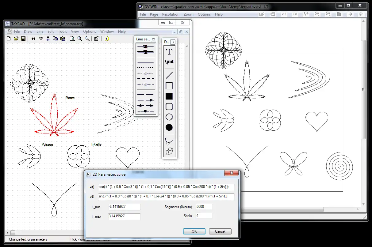 Mag-download ng web tool o web app na TeXCAD