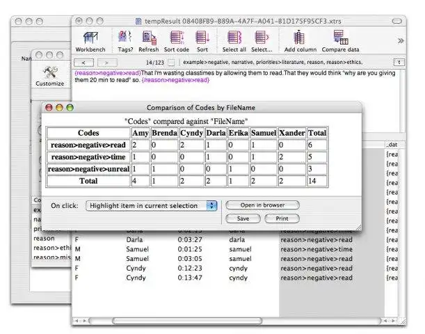 Mag-download ng web tool o web app Text Analysis Markup System