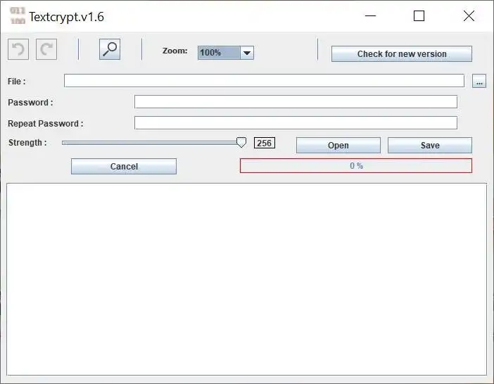 Download web tool or web app Textcryption