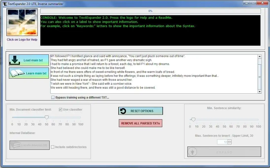 Unduh alat web atau aplikasi web Text Expander, Inverse sumringer