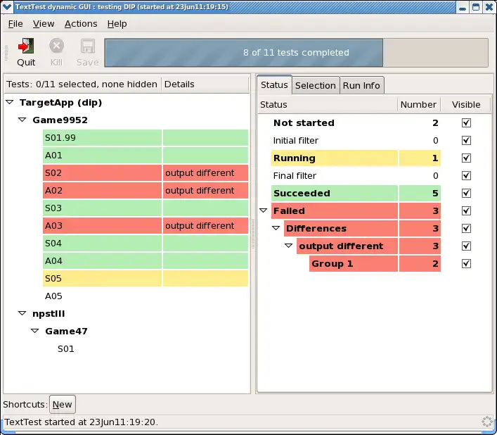 Mag-download ng web tool o web app na TextTest