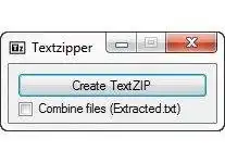 Mag-download ng web tool o web app Text Zipper