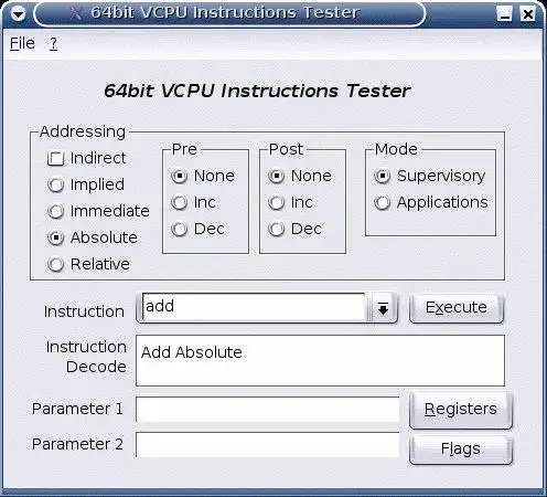Download web tool or web app The 64 bit Virtual CPU Project
