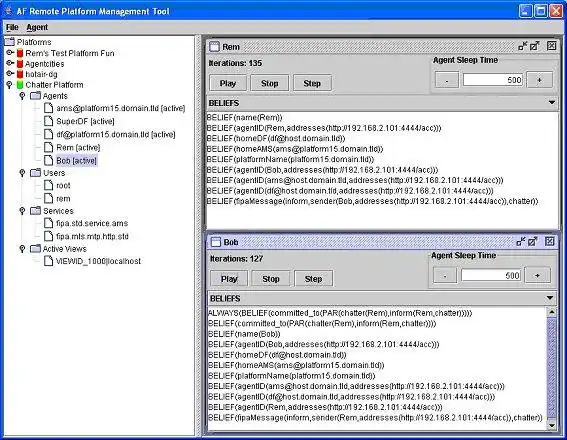 Muat turun alat web atau aplikasi web Rangka Kerja AgentFactory untuk dijalankan di Linux dalam talian