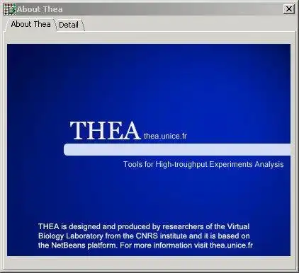 Download web tool or web app Thea