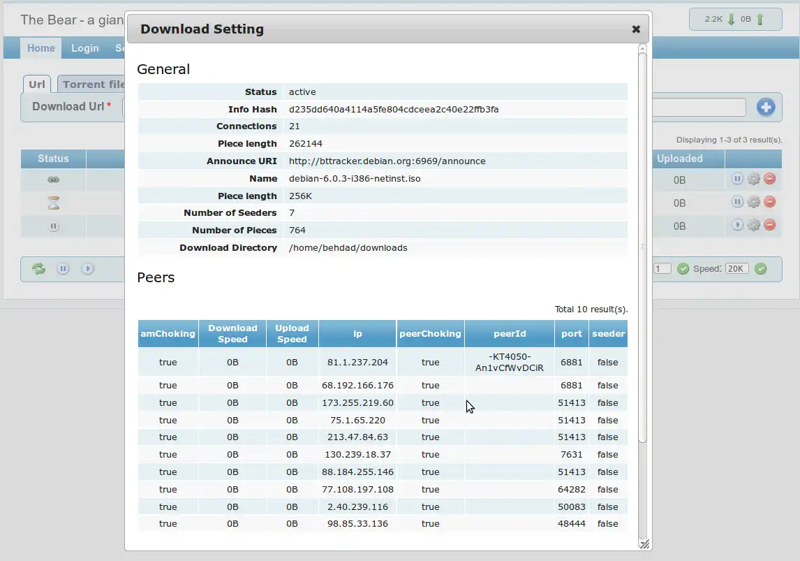 Télécharger l'outil Web ou l'application Web TheBear