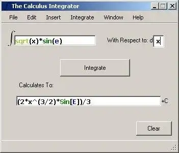 Download web tool or web app The Calculus Integrator