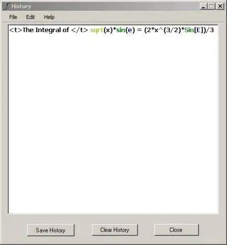 Download web tool or web app The Calculus Integrator to run in Windows online over Linux online