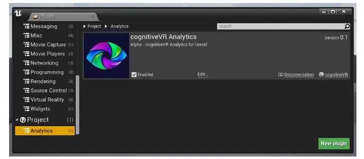 Download web tool or web app The Cognitive3D SDK for Unreal
