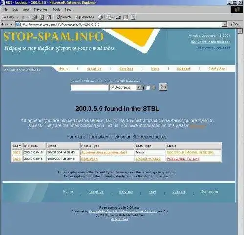 Descargue la herramienta web o la aplicación web The Complete Blocklist Management System