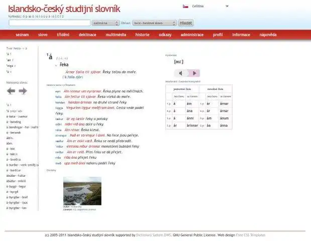 Descărcați instrumentul web sau aplicația web The Dictionary System pentru a rula online în Linux