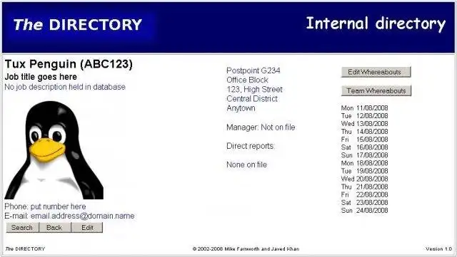 Descargue la herramienta web o la aplicación web El DIRECTORIO