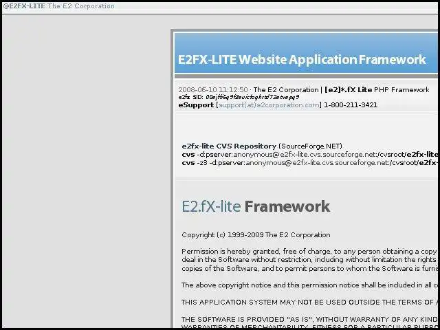 Download web tool or web app The E2 Corporation | E2.fX-Lite