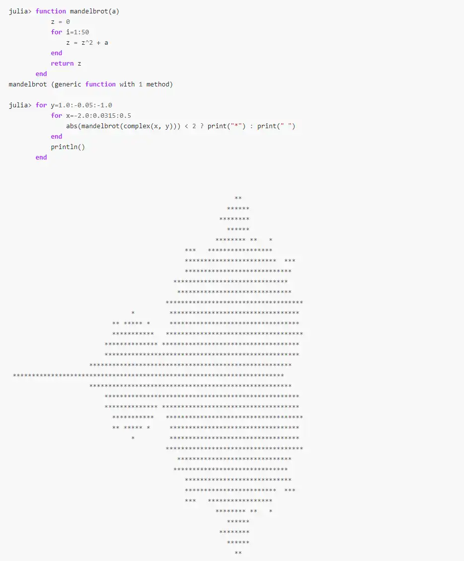 قم بتنزيل أداة الويب أو تطبيق الويب The Julia Programming Language