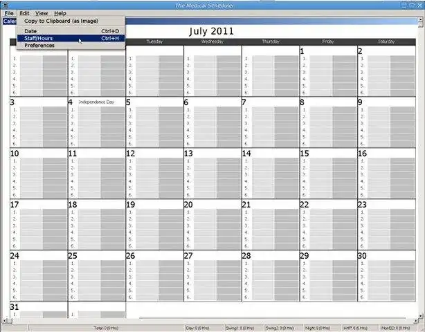 下载网络工具或网络应用程序 The Medical Scheduler