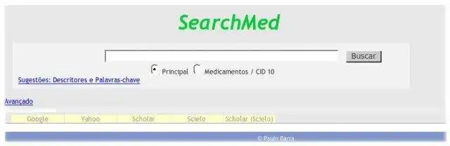 Mag-download ng web tool o web app Ang Metacrawler SearchMED
