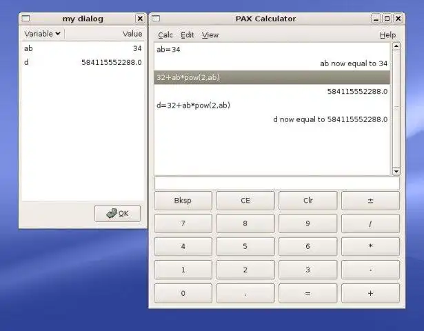 Descargue la herramienta web o la aplicación web The PAX-Calculator para ejecutar en Linux en línea