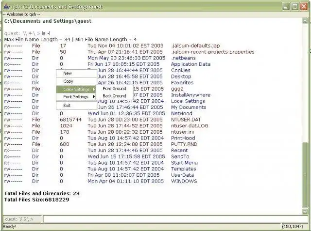 Pobierz narzędzie internetowe lub aplikację internetową, powłokę q, aby działać w systemie Windows online za pośrednictwem systemu Linux online