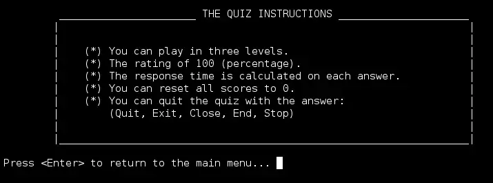 Scarica lo strumento web o l'app web The Quiz of Country and Their Capital da eseguire in Linux online