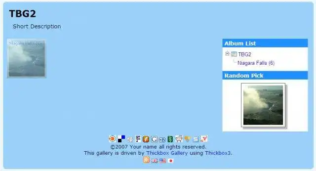 Download web tool or web app Thickbox Gallery