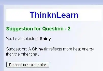 قم بتنزيل أداة الويب أو تطبيق الويب ThinknLearn