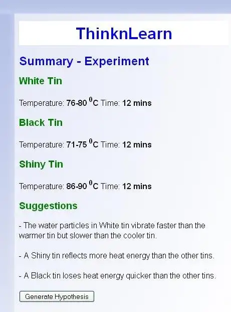 Download web tool or web app ThinknLearn