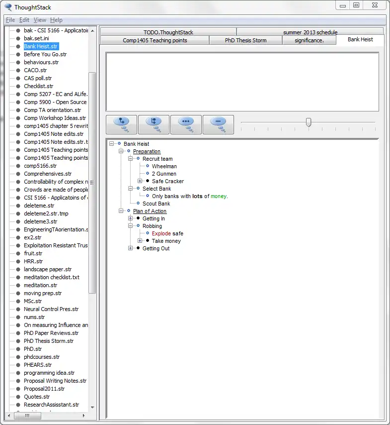 הורד כלי אינטרנט או אפליקציית אינטרנט ThoughtStack